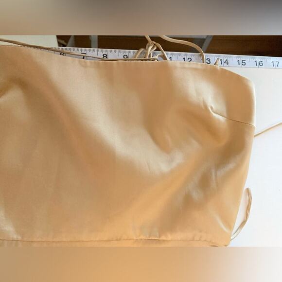 Amanda Uprichard chiara dress in earth. Silk - Picture 12 of 16